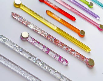 Magnetic Plant Stake System - Choose Your Color & Size! Magnetic Toppers Sold Separately