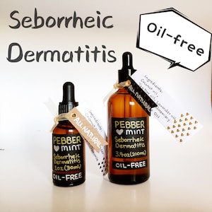 Seborrheic Dermatitis, Natural Scalp & Skin Liquid (OIL-FREE)