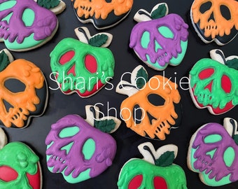 Poison Apple Sugar Cookies