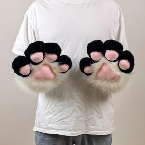 Fursuit paws - furry Gloves with Squeaking - Accept customization
