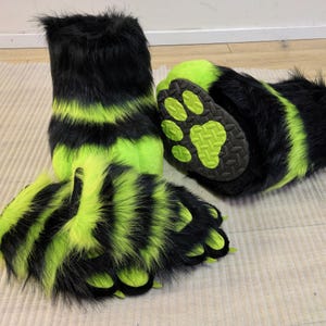 Fursuit Hand and feet paws for Half-body or Fullbody - Outdoor shoes paws - Accept customization