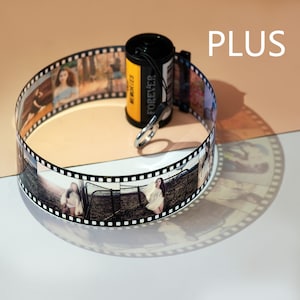 Personalized Photo Film Roll Keychain: Custom Picture Album