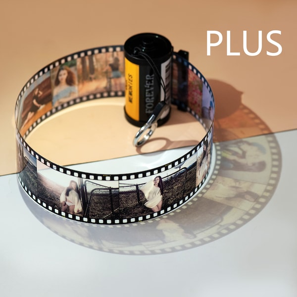 15 Photos keychain film PLUS ,keyring film roll PLUS,Photo film album