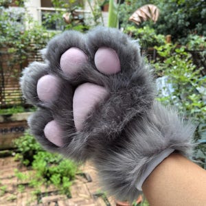 Fursuit paws - furry Gloves with Squeaking - Accept customization