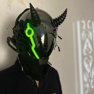 Cyberpunk mask 3.0 - cyber mask - Samurai helmet - Tactical helmet Cosplay - Cyberpunk Cosplay