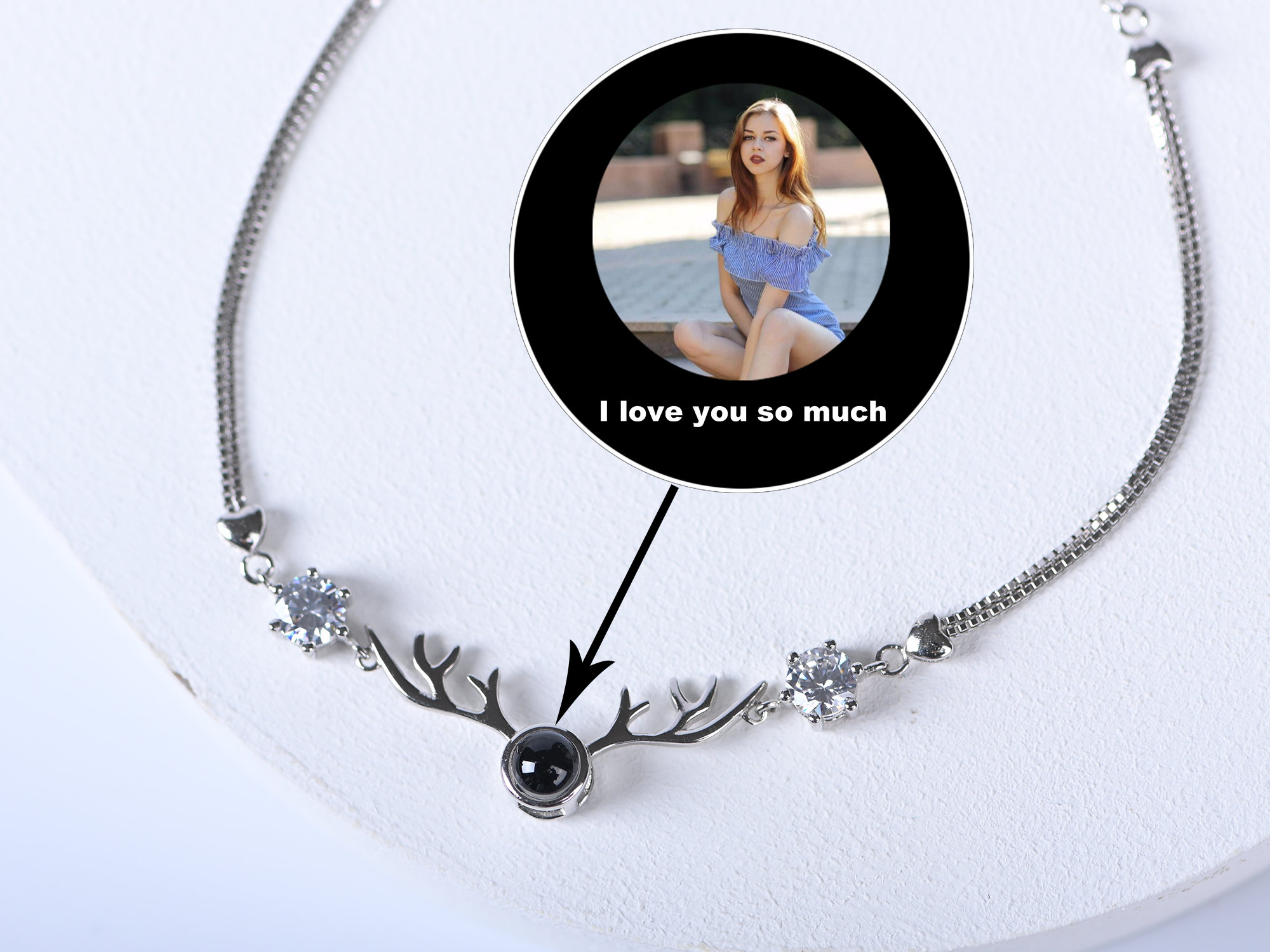 Personalized photo bracelet deals