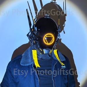 Cyberpunk Mask 3.0: Samurai Tactical Cosplay Helmet