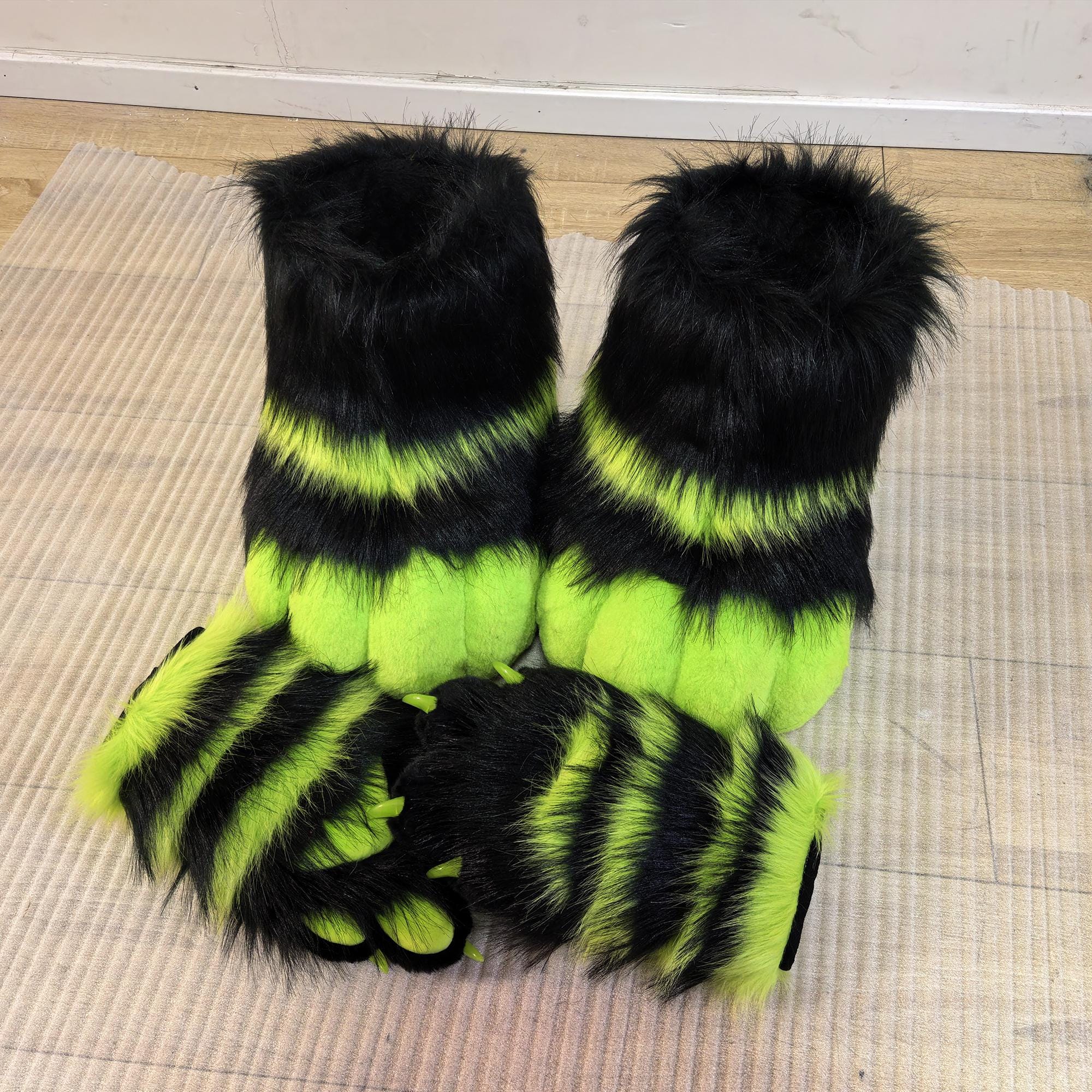 Fursuit Hand and Feet Paws for Half-body or Fullbody - Outdoor Shoes ...