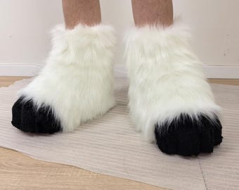 Fursuit Feet paws - furry Shoes - indoors & outdoor Version Customized your shoe size