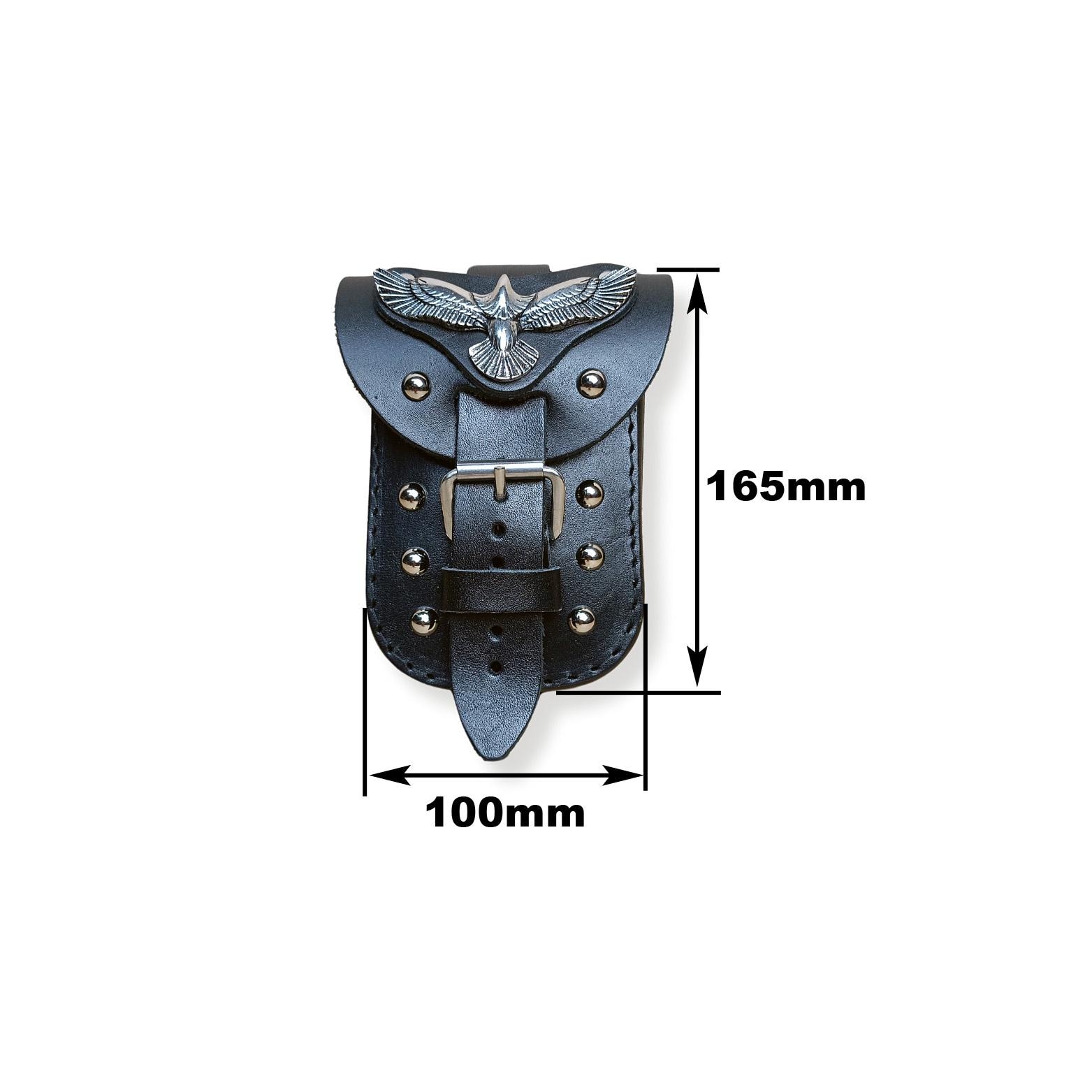 Harley Davidson Softail Black Genuine Leather Tank Chap Cover Bra Panel ...