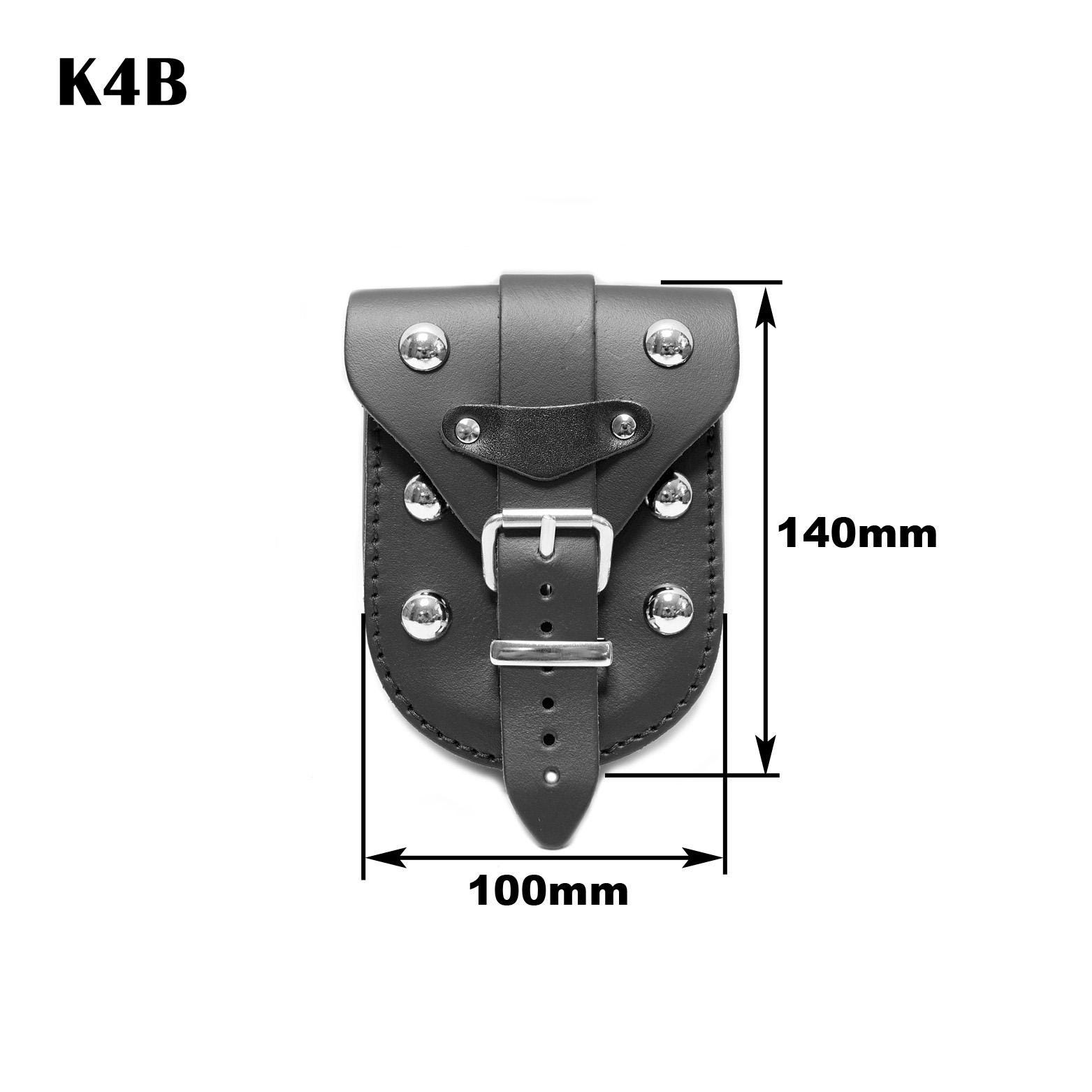 Yamaha XVS1300 XVS 1300 Midnight Star V-star Leather Tank Chap