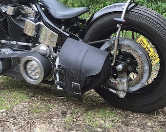 SOFTAIL サイドバッグ カスタムバイク ハーレーダビッドソン、「Mod