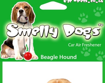 Beagle Gift - Car Air Fresheners x 2 pcs individually packaged