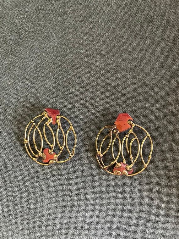 Vintage Metal Earrings