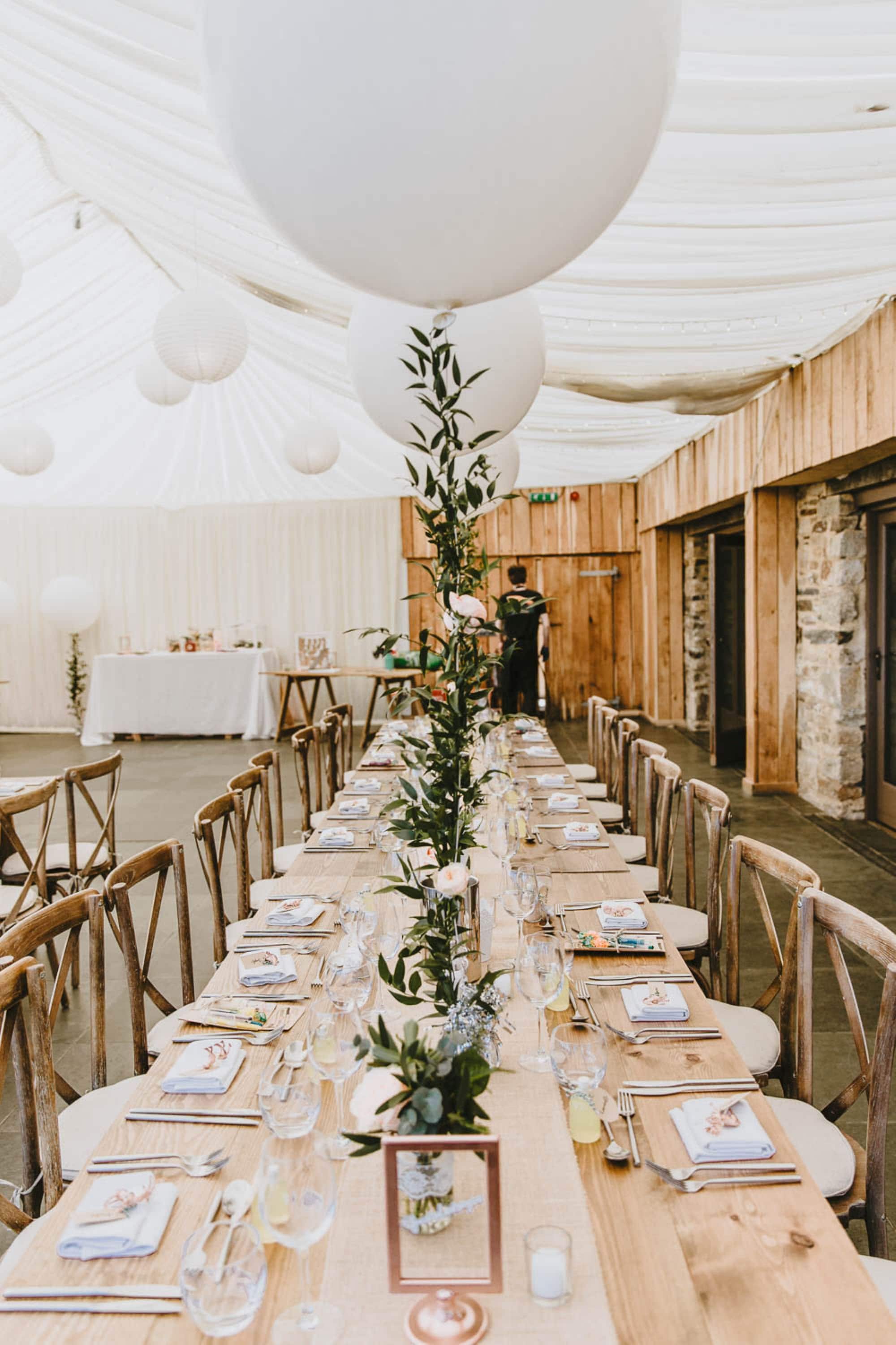 6 PACK Table Number Balloons White Large 36 Addon Etsy