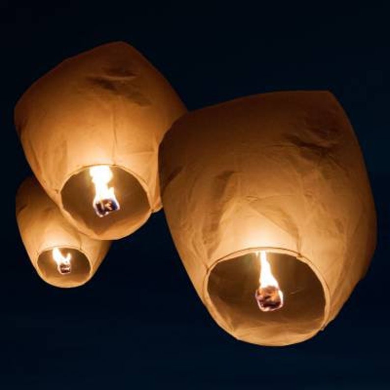 20 PACK Magical Floating Sky Lanterns Biodegradable & Etsy