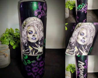 Mombie tumbler // mom mug //Leopard print tumbler // personalized glitter tumbler // custom tumbler // mother's day gift