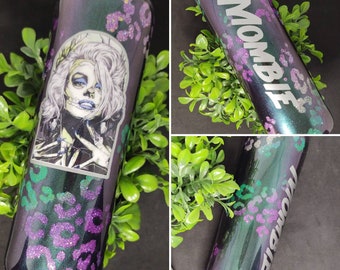 Mom tumbler // mombie tumbler // leopard print tumbler // personalized tumbler // glitter tumbler // peek-a-boo tumbler