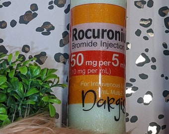 Nurse tumbler // personalized tumbler // medical gift // pharmacist tumbler // medicine bottle tumbler //custom tumbler