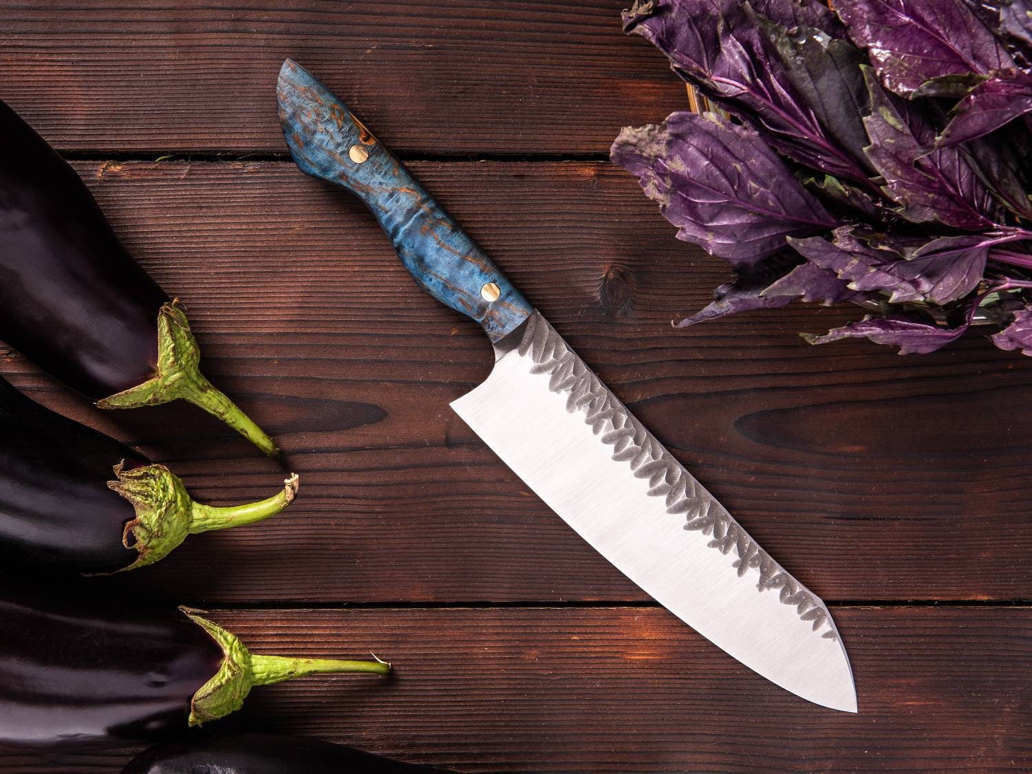 Handmade bunka chef knife hand knife kitchen knife chef Etsy