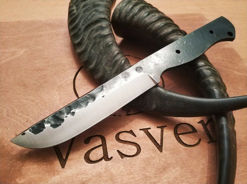 220mm fulltang or rattail knife blank Etsy