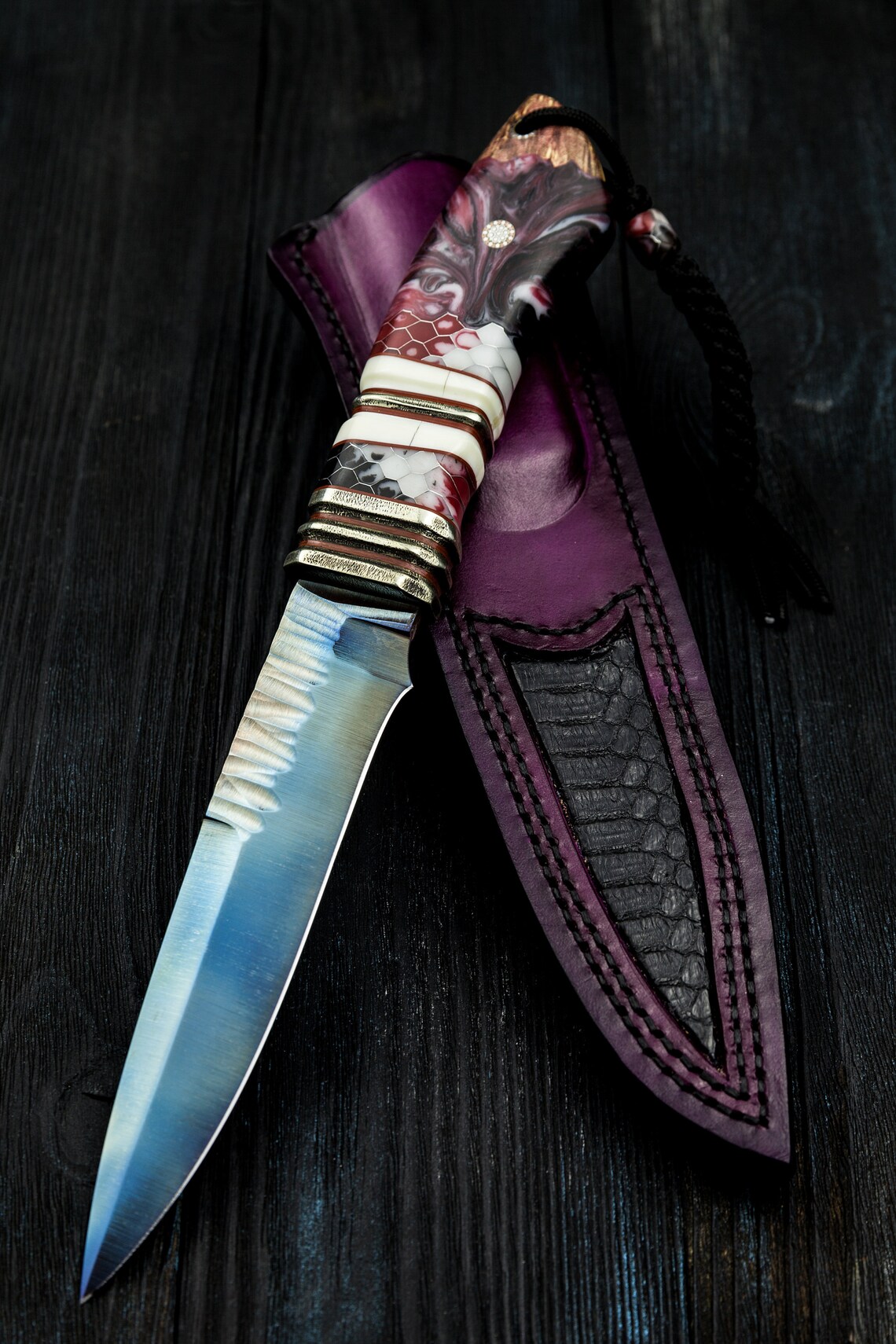 PREMIUM handmade knife bushcraft hunting knife survival Etsy