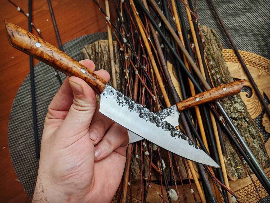 Handmade steak knife paring hand knife kitchen knife Etsy