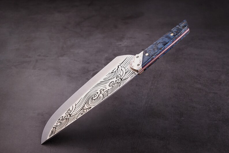 Handmade Chinese Chef Knife Cleaver Custom Personalized Knife Etsy