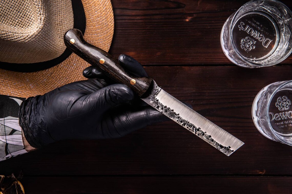 Handmade knife kitchen knife bartender's knife bar knife Etsy