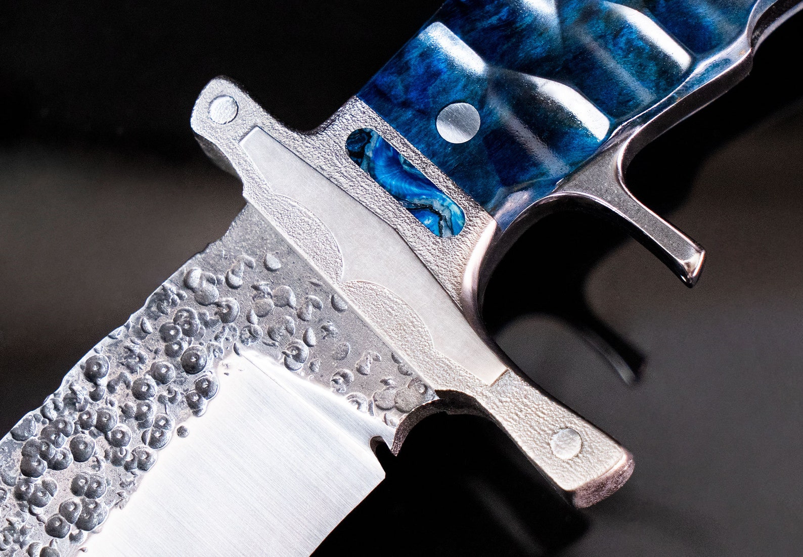 Handmade bowie knife hunting knife engraved knife hand Etsy