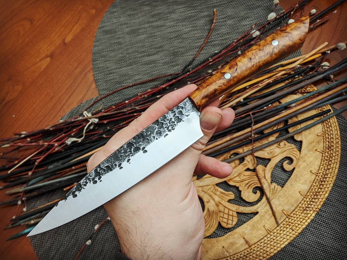 Handmade steak knife paring hand knife kitchen knife Etsy