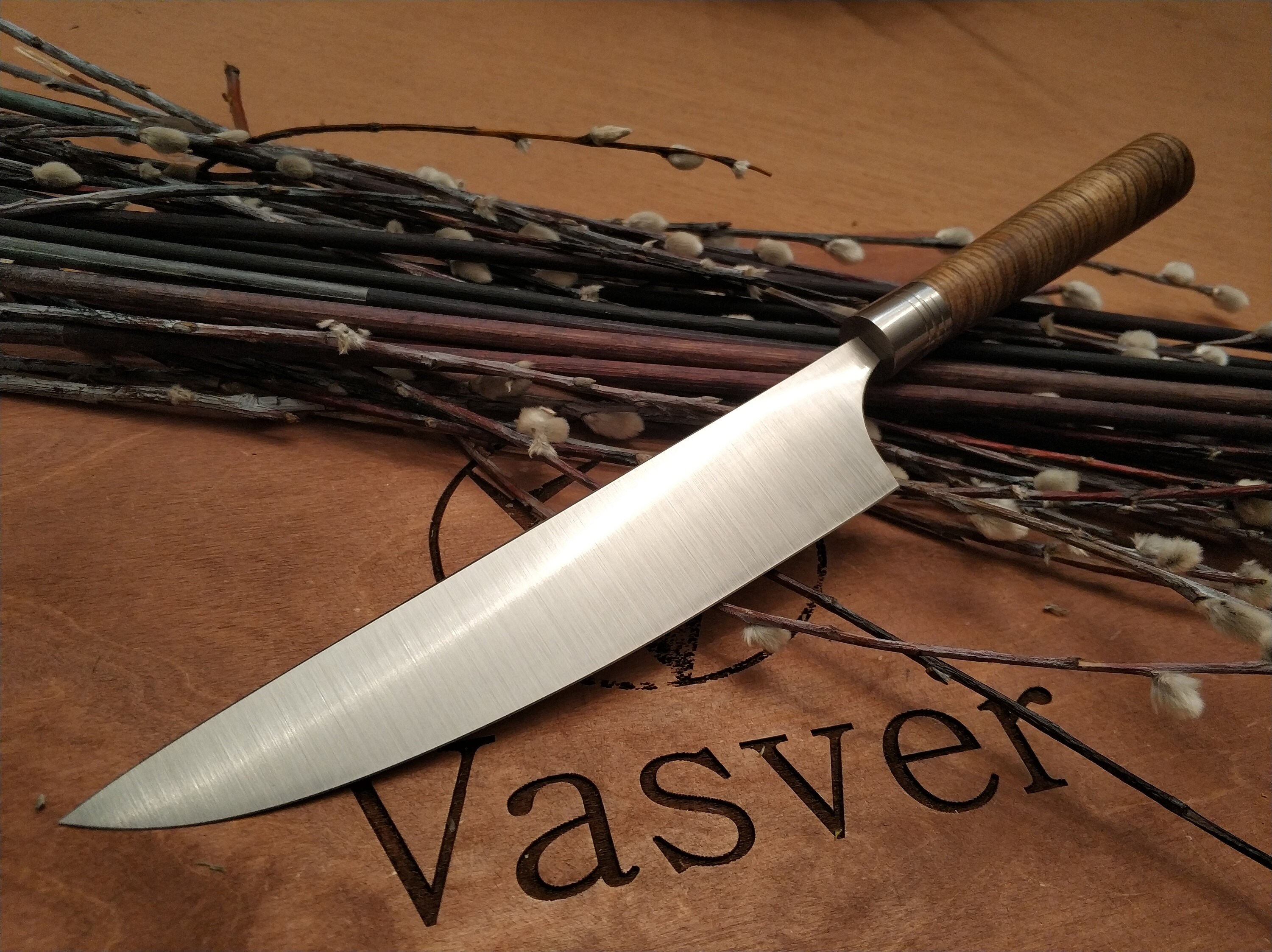 PREMIUM handmade chef knife kitchen knife cooking knife vanax Etsy