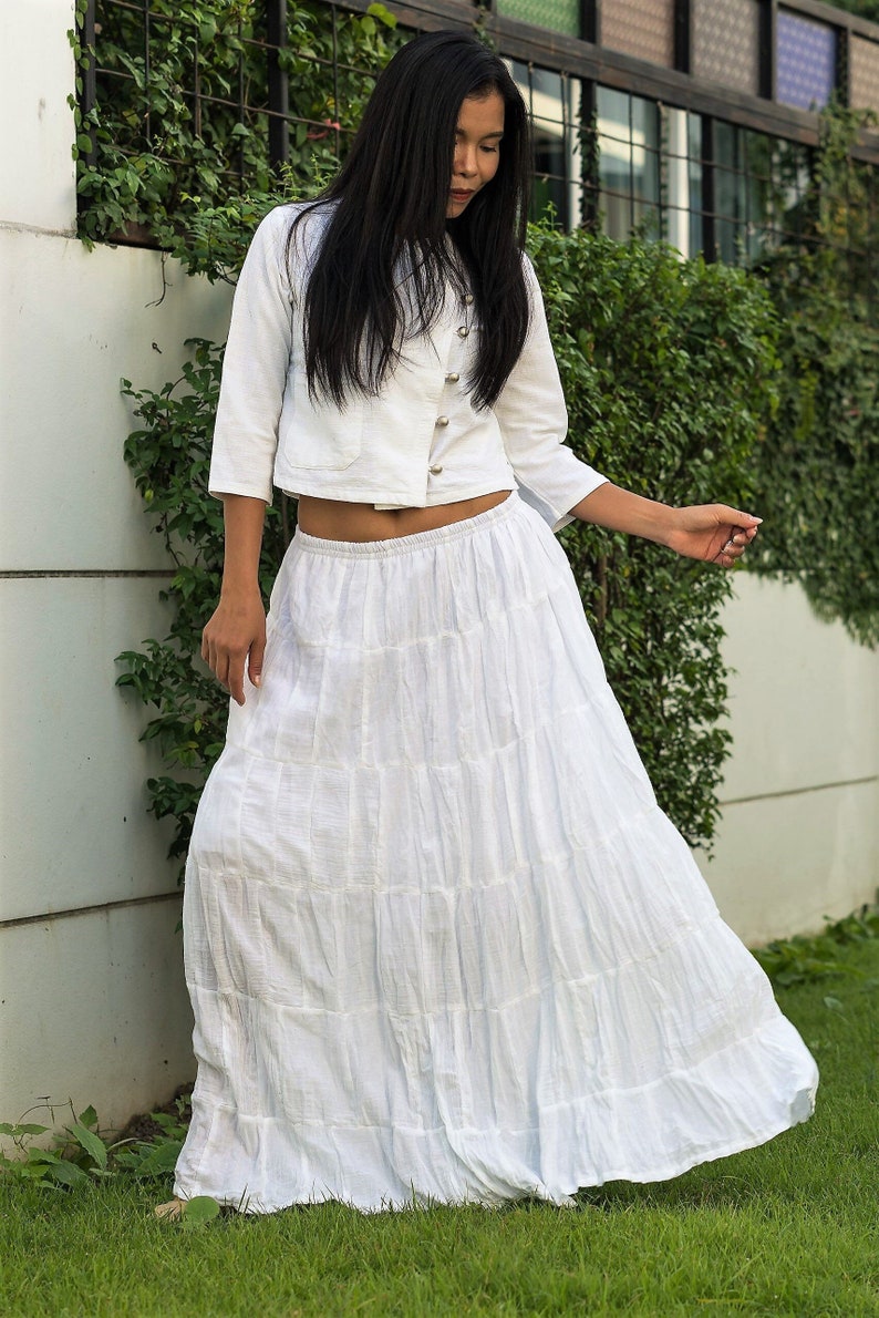 pull on skirt elastic waist pattern
