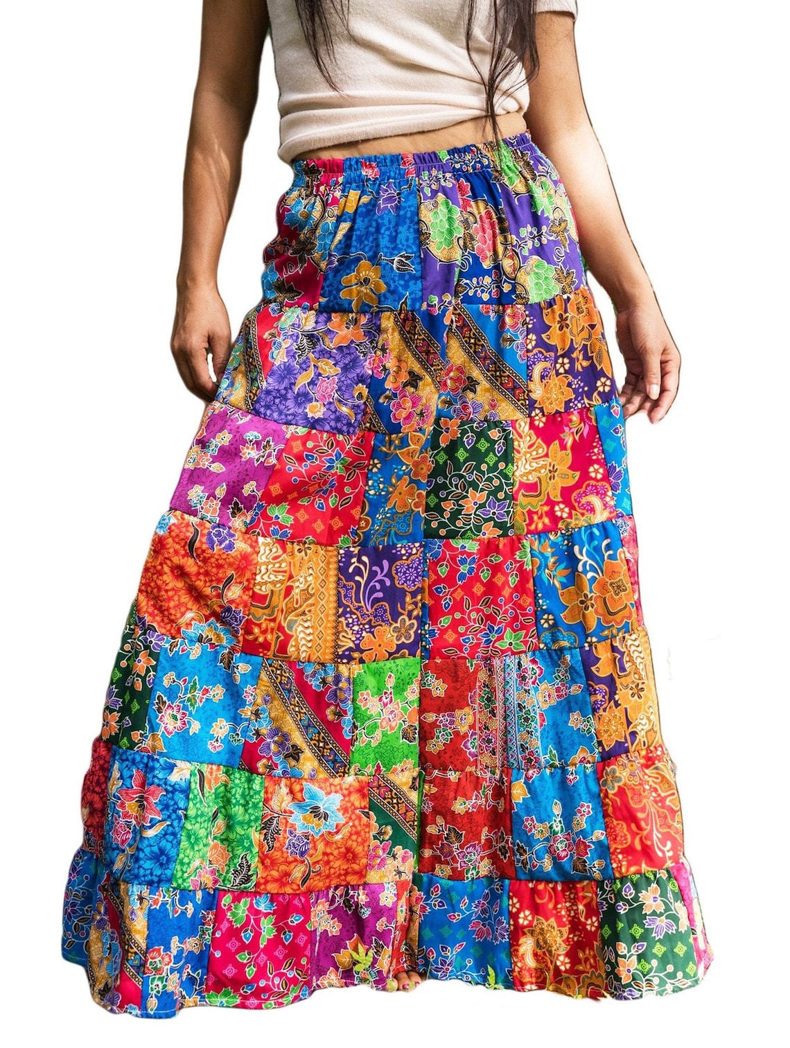 Beige hippie skirt Outlet