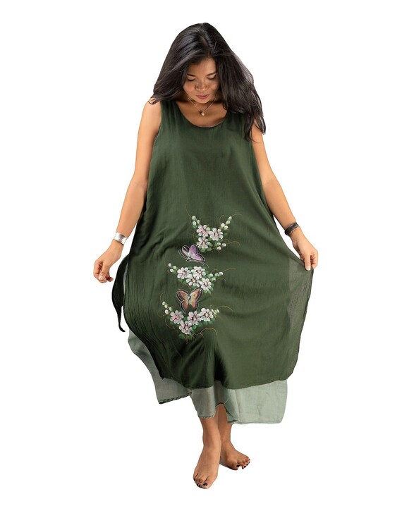 Cotton summer beach dresses cheap