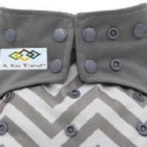 Infant Cloth Diaper Grey EMF shielding properties