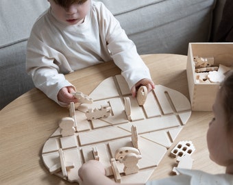 Interactive Playboard for IKEA FLISAT Play Table - Boost Imagination and Fine Motor Skills with Our Playsets for Endless Fun!