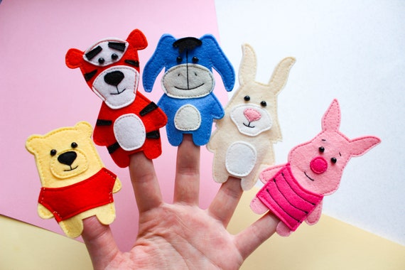 winnie the pooh finger puppets
