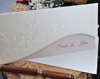 Wedding invitation, customized invitation, printed invitation