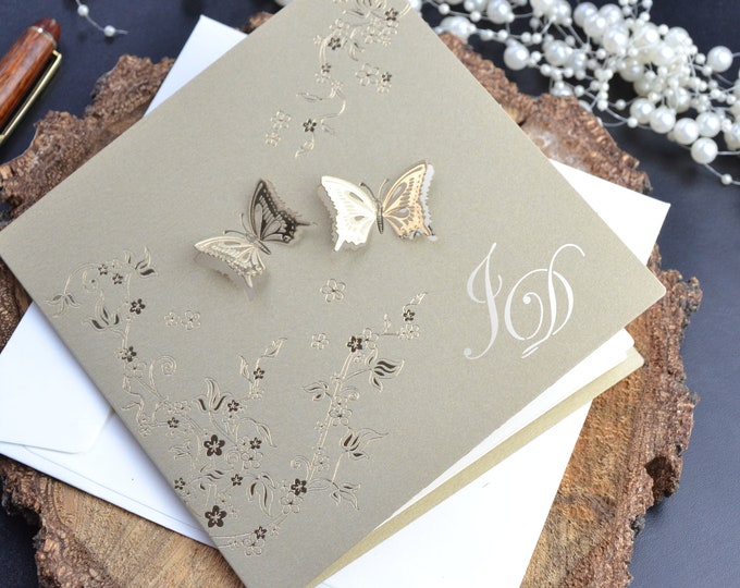 Invitation in a Box Boxed Invitation Elegant Invitation Etsy