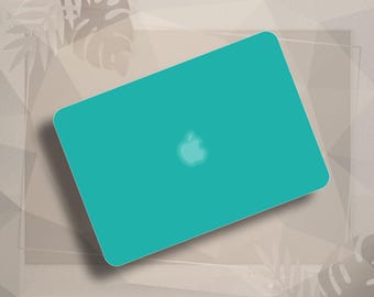 Turquoise Blue MacBook Air Case, Teal Grean MacBook Pro 13 case, Apple MacBook Case, MacBook Pro 2021 15”, MacBook Air 13” M3