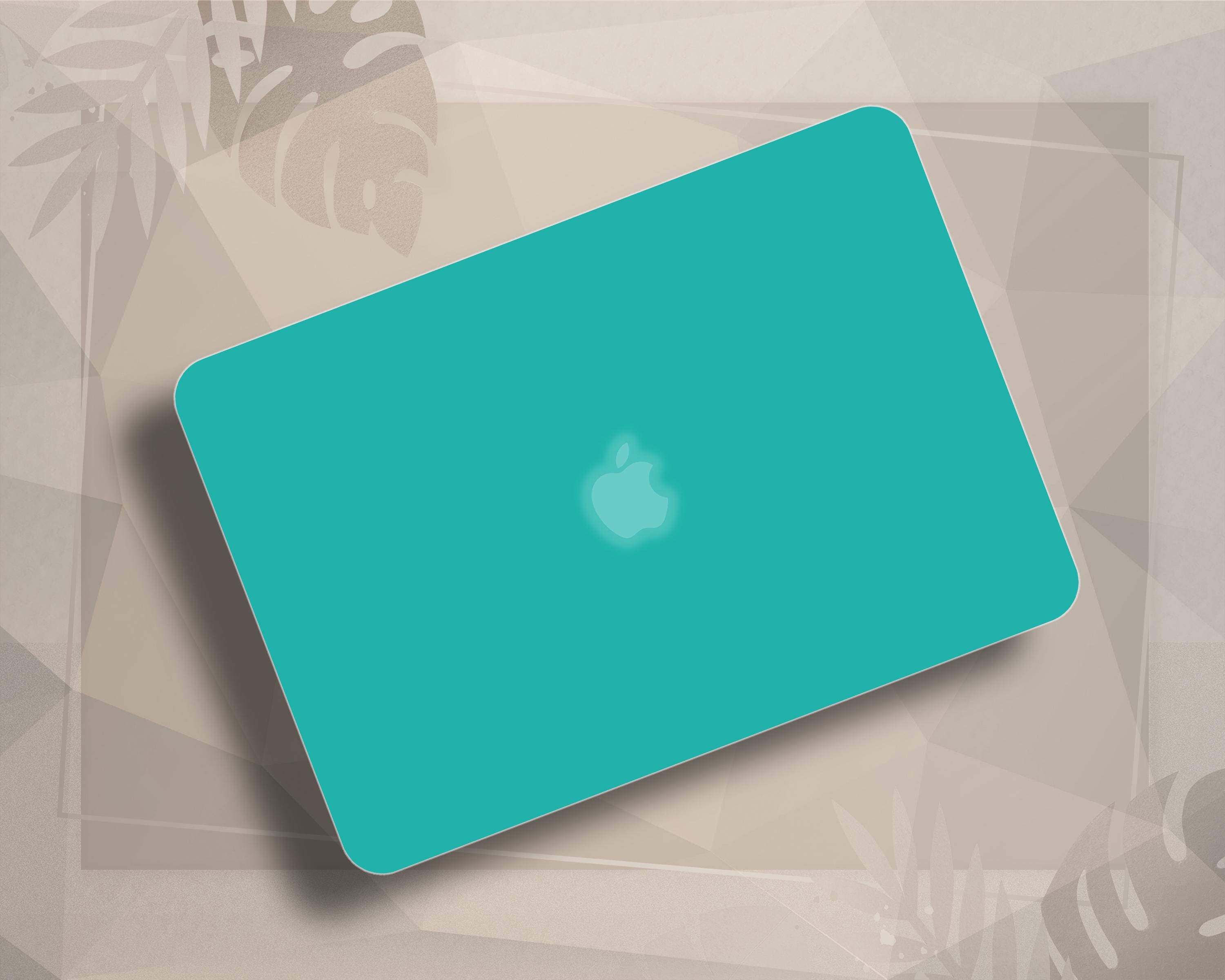 Turquoise Blue MacBook Air Case, Teal Grean MacBook Pro 13 Case