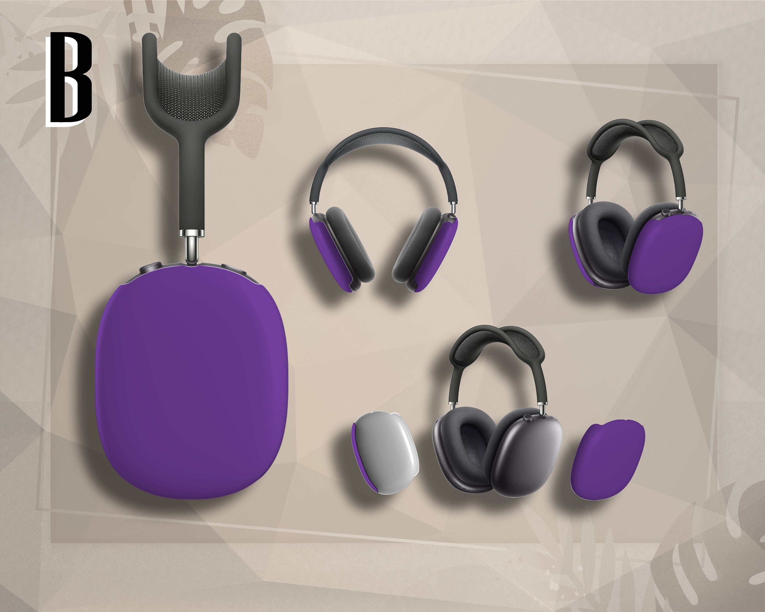Apple AirPods Max パープル ケース付き Apple AirPods Max パープル ケース付き AirPods Max - Purple