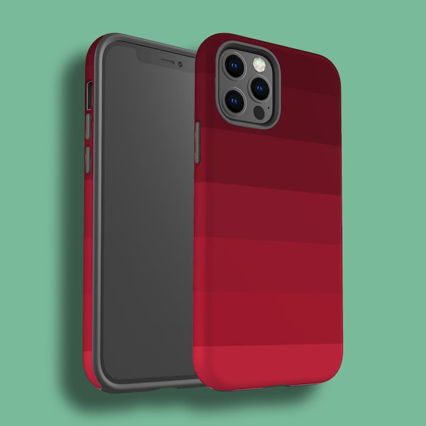 Seven Shades Of Red iPhone 12 Case for iPhone 11 Pro Max Case XR Xs X SE 8 Plus 7 6s 5 Samsung Galaxy A51 Google Pixel 4 XL