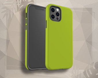 Neon Handyhülle Lime Grün iPhone 17 Pro Hülle passend für iPhone 16 Pro Max 15 14 13 12 Samsung Galaxy S25 Google Pixel 10