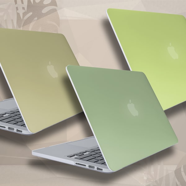 Sage Green MacBook Air Hülle, Matcha Khaki Olive MacBook Pro 13 Hülle, Apple MacBook Case, MacBook Pro 2021 15 Zoll, MacBook Air 13 Zoll M3