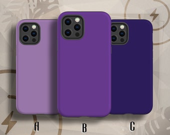 MagSafe Handyhülle Purple Ombre Violett iPhone Hülle für iPhone 17 Pro, iPhone 16 Pro Max, 15, 14, 13, Samsung Galaxy S25 magnetisch kabellos