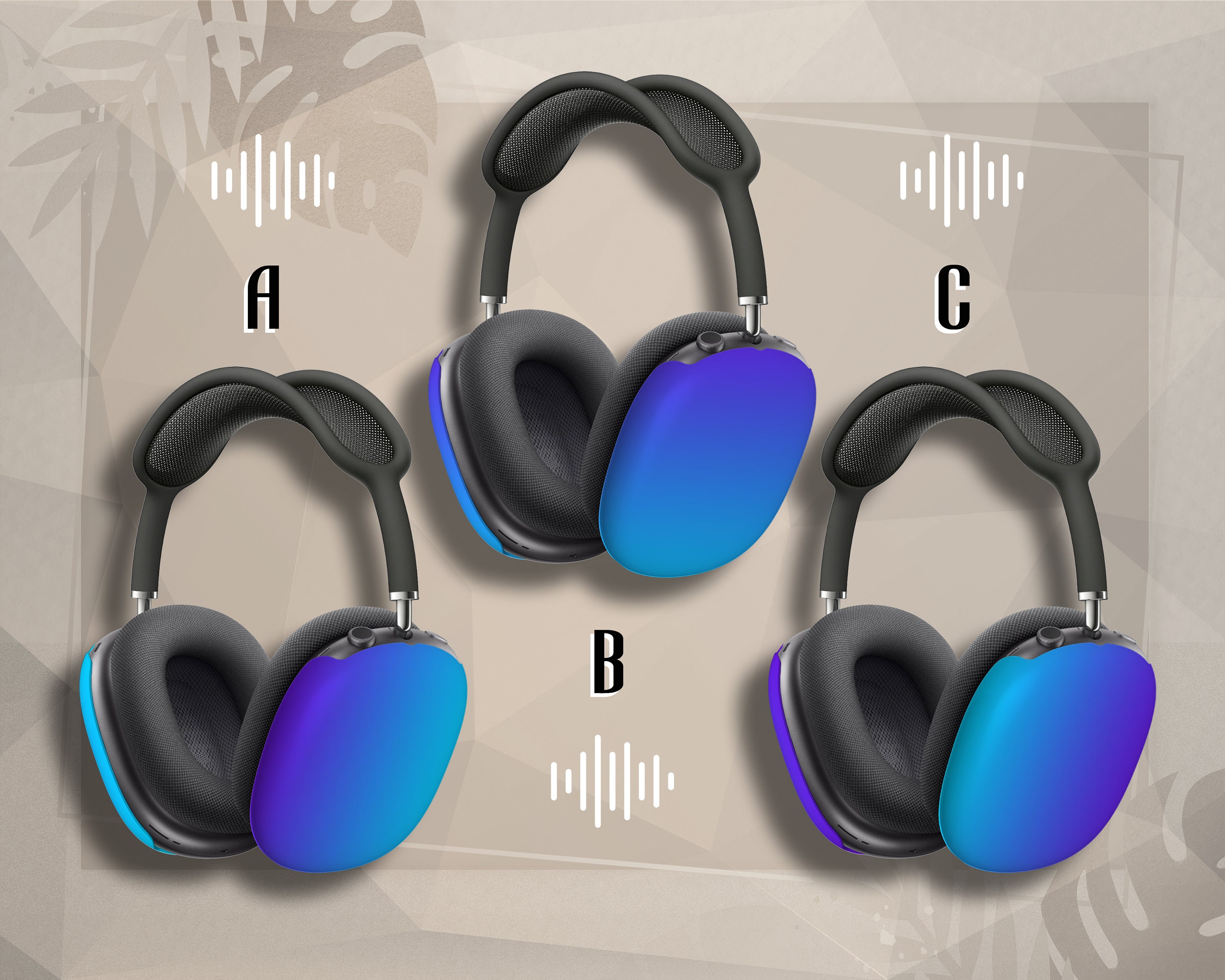 AirPods max専用ケース 3点セット Airpods max case - Etsy 日本