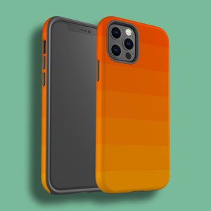 Seven Shades of Orange iPhone 11 Case for iPhone 12 Pro Max Case XR XS X SE 8 Plus 7 6S 5 Samsung Galaxy S20 Google Pixel 3A