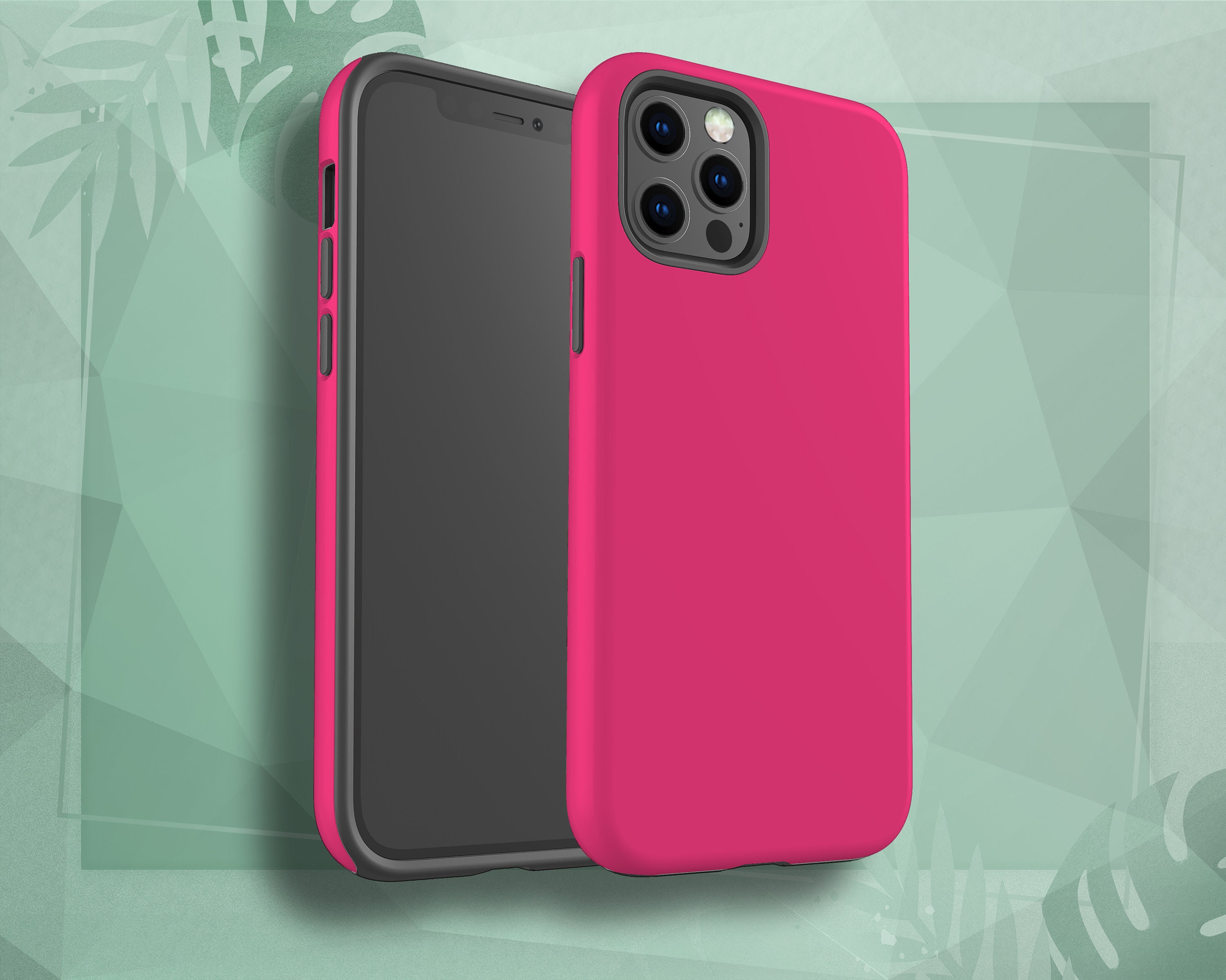 Neon Pink Phone Case 